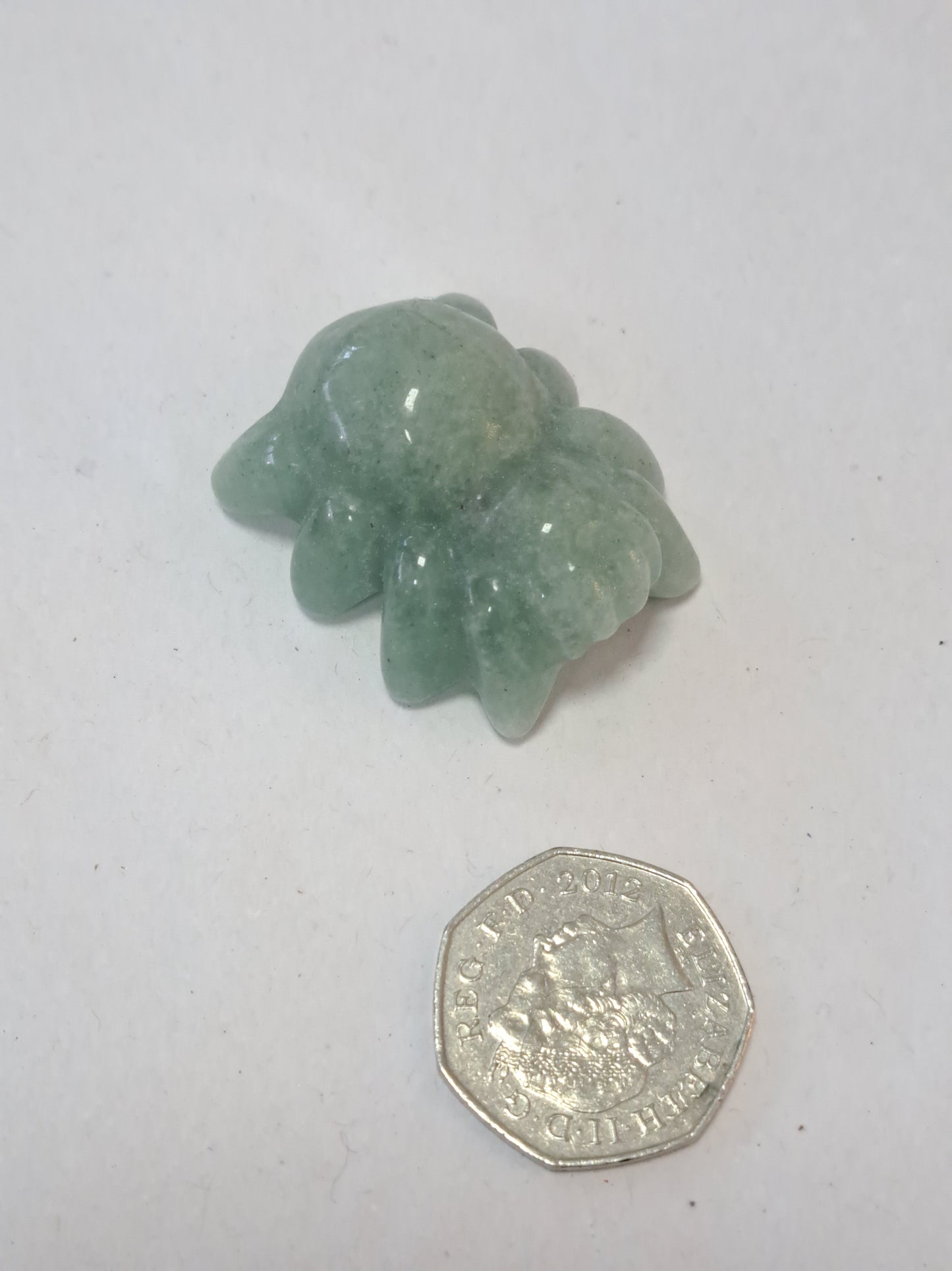 Green aventurine spider