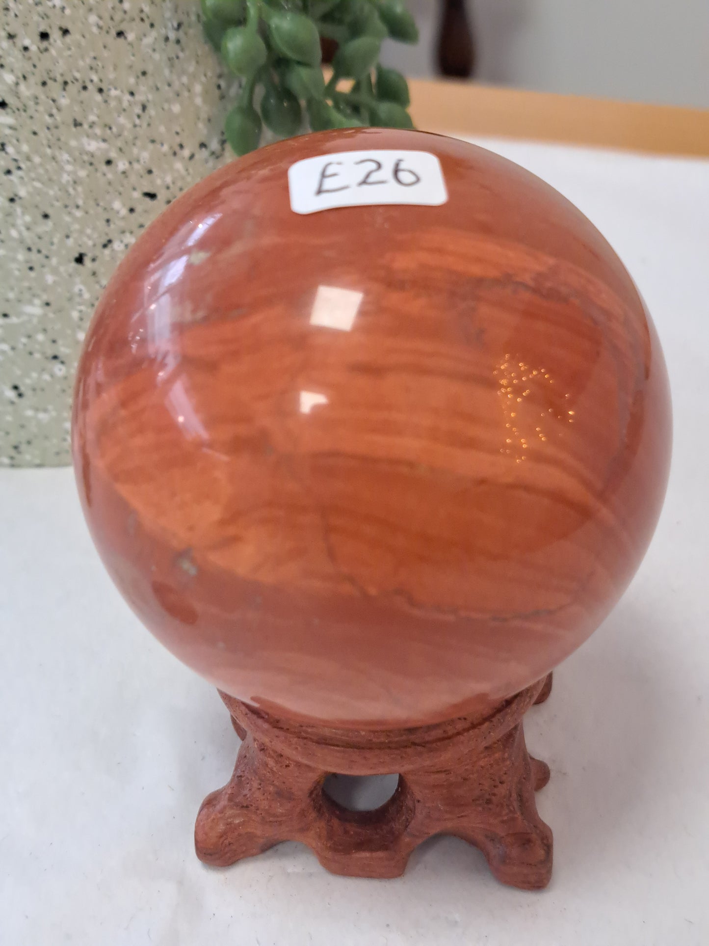 Red Jasper sphere