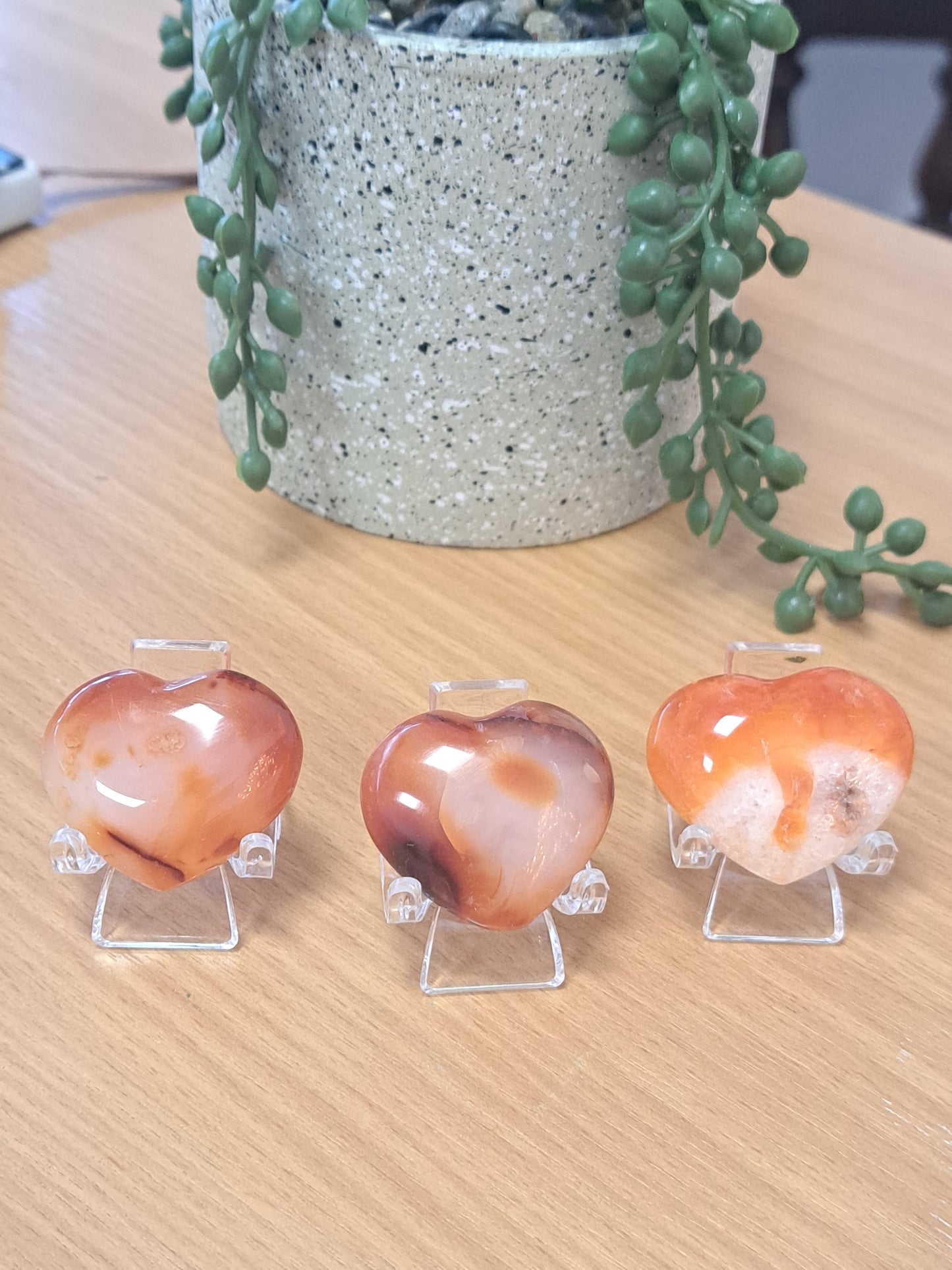 Carnelian heart