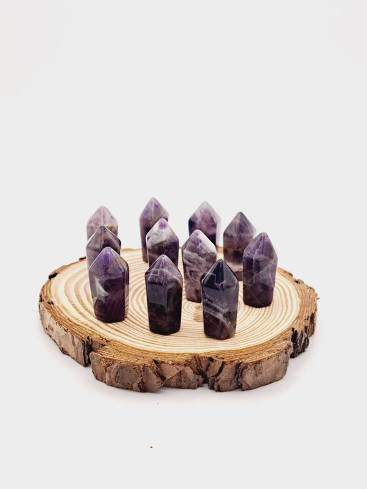Mini amethyst point