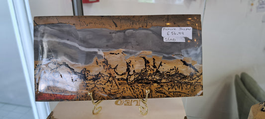 Picture jasper slab