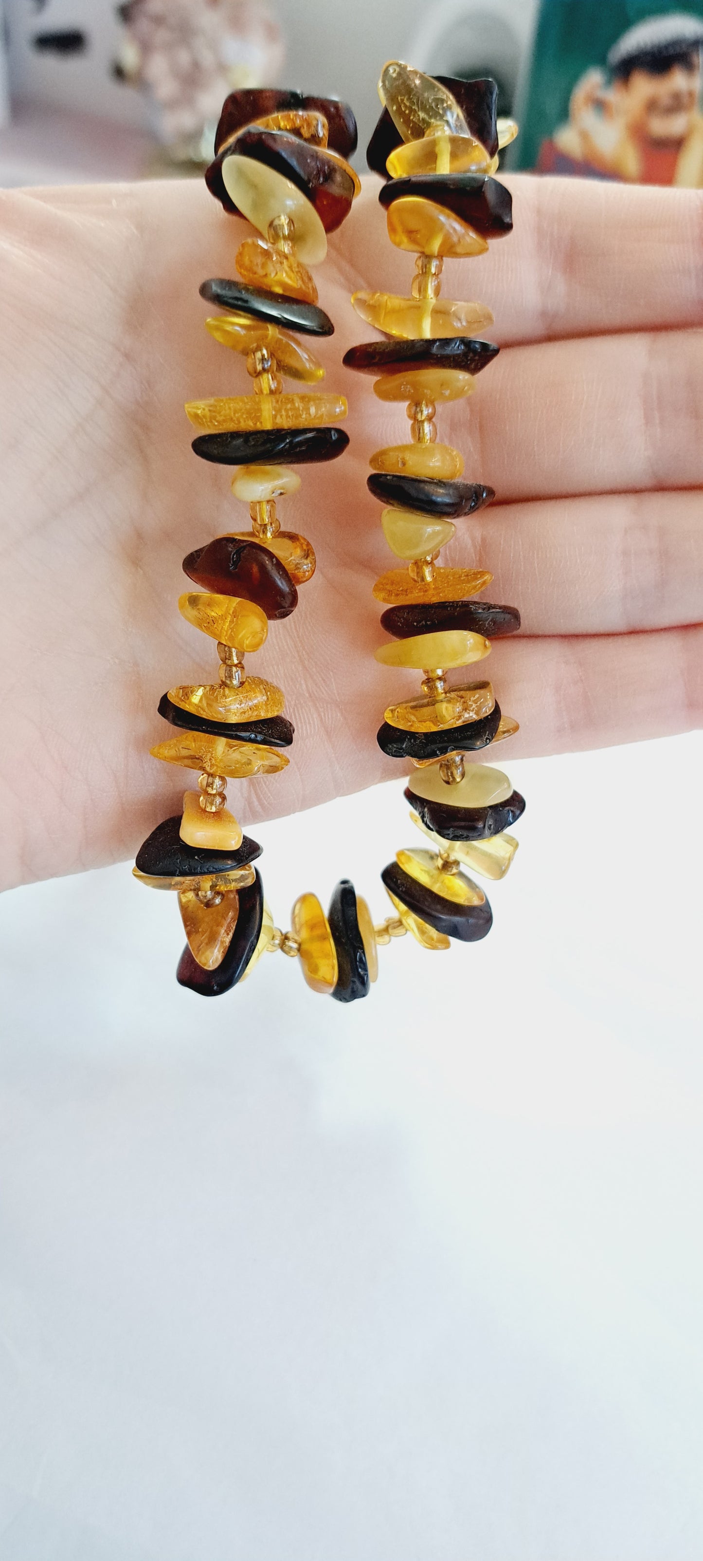 Baltic amber necklace