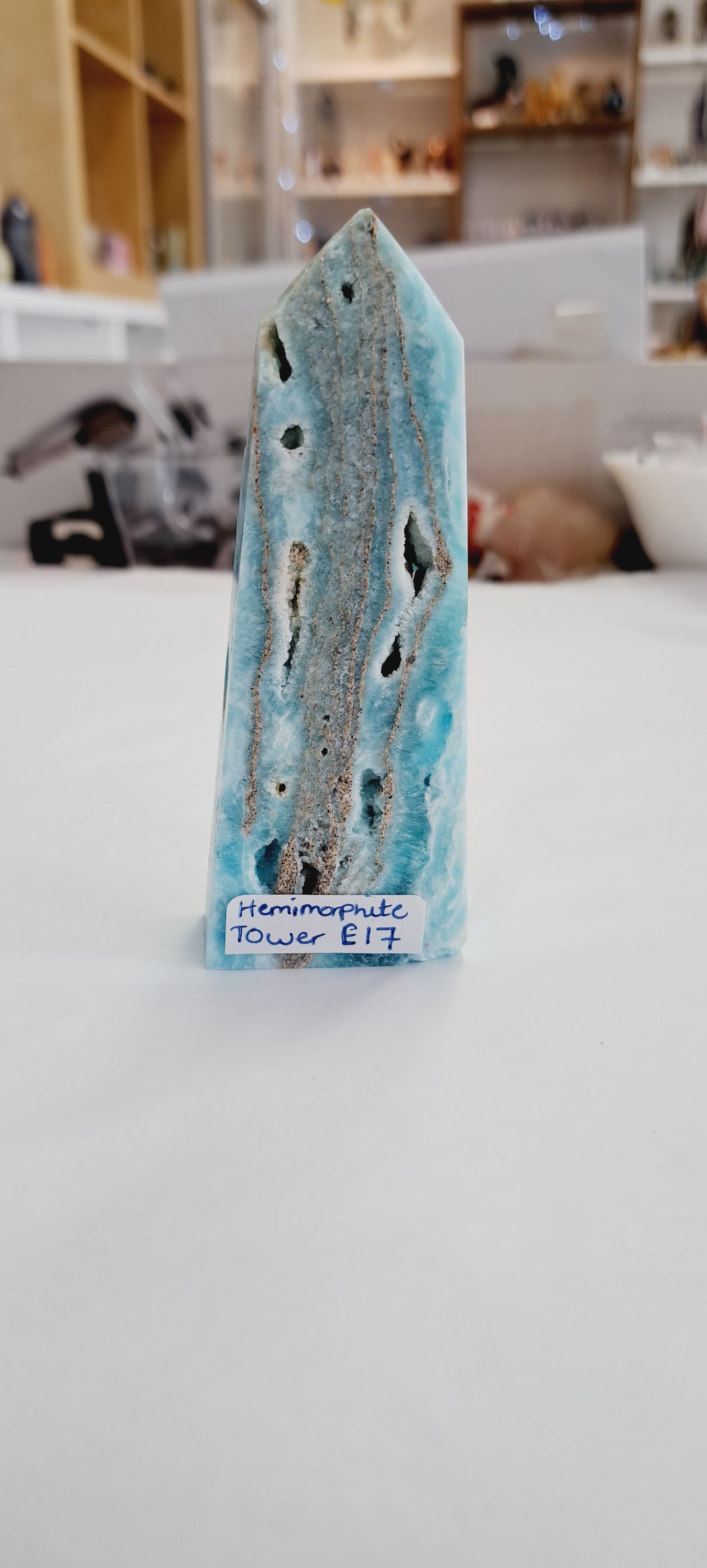 Hemimorphite tower