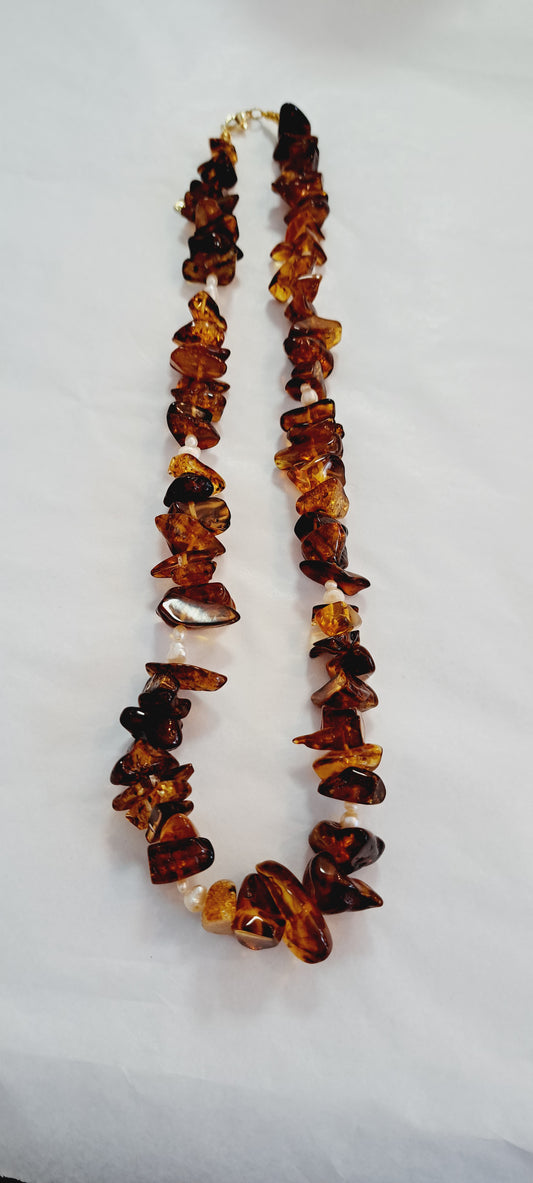 Baltic amber necklace