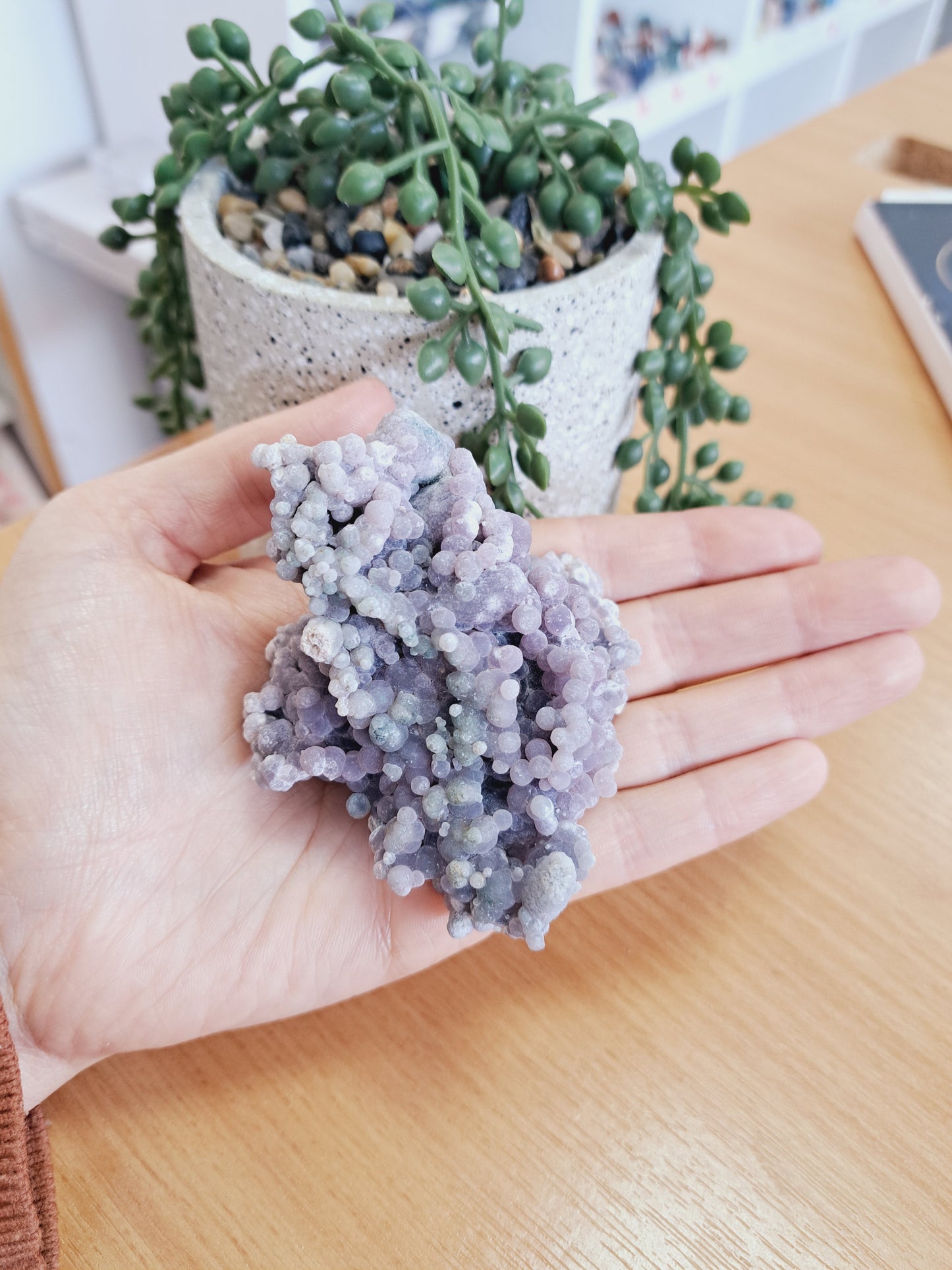 Grape agate