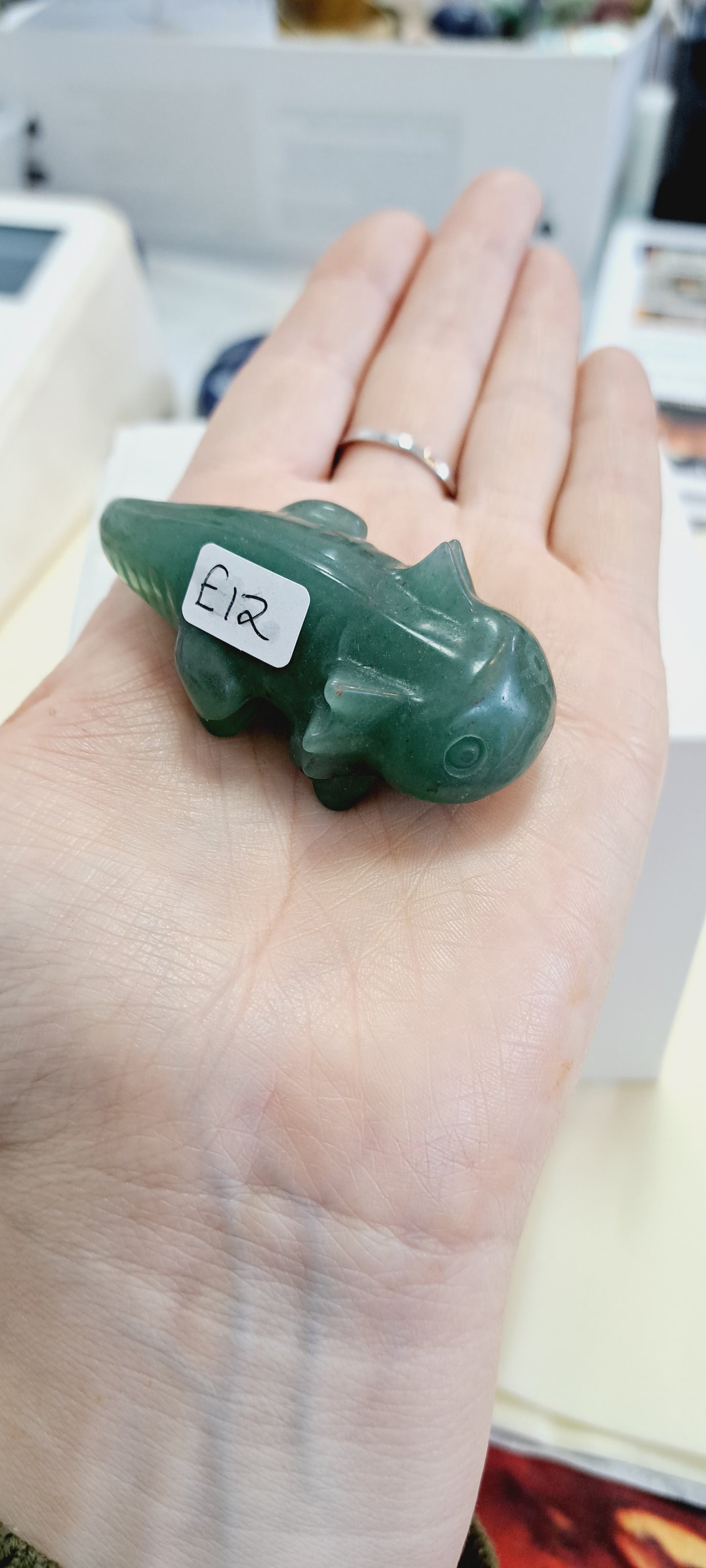 Green aventurine xolotl