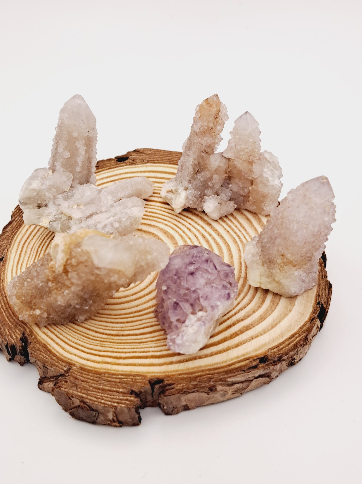 Spirit quartz cluster