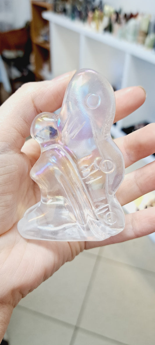 Aura quartz fairy