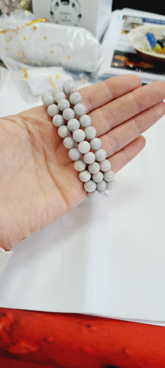 Burmese jade bracelet