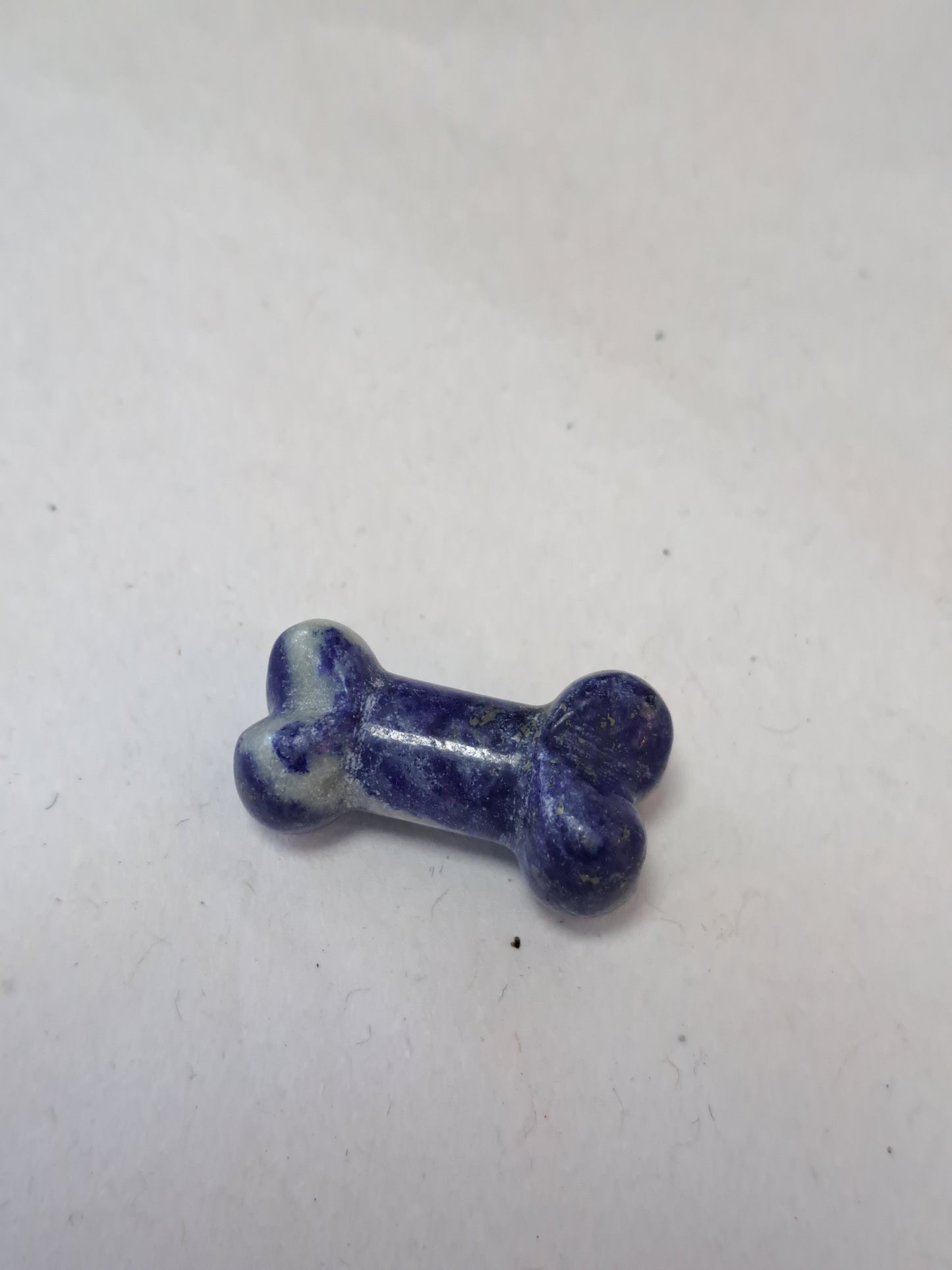 Lapis Lazuli dog bone