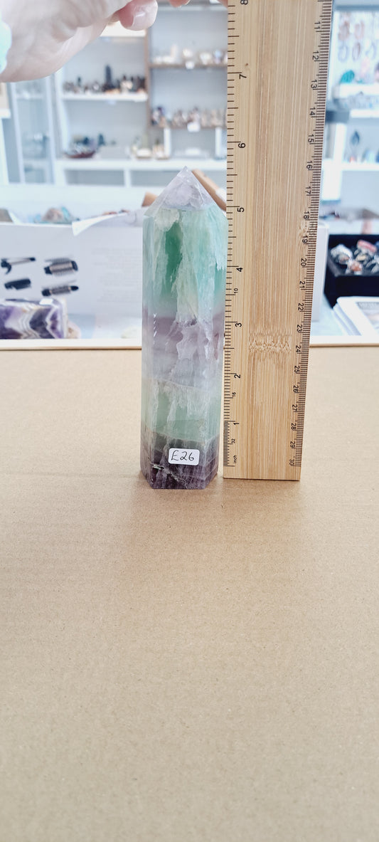 Feather Fluorite tower