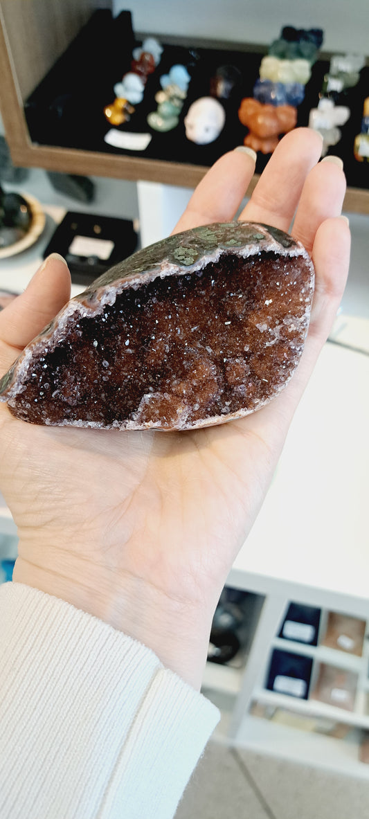 Sugar amethyst cluster