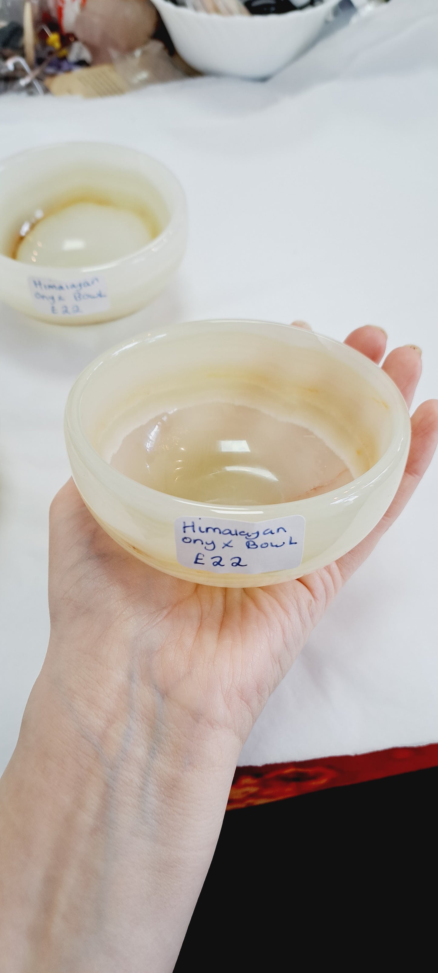 Himalayan onyx bowl