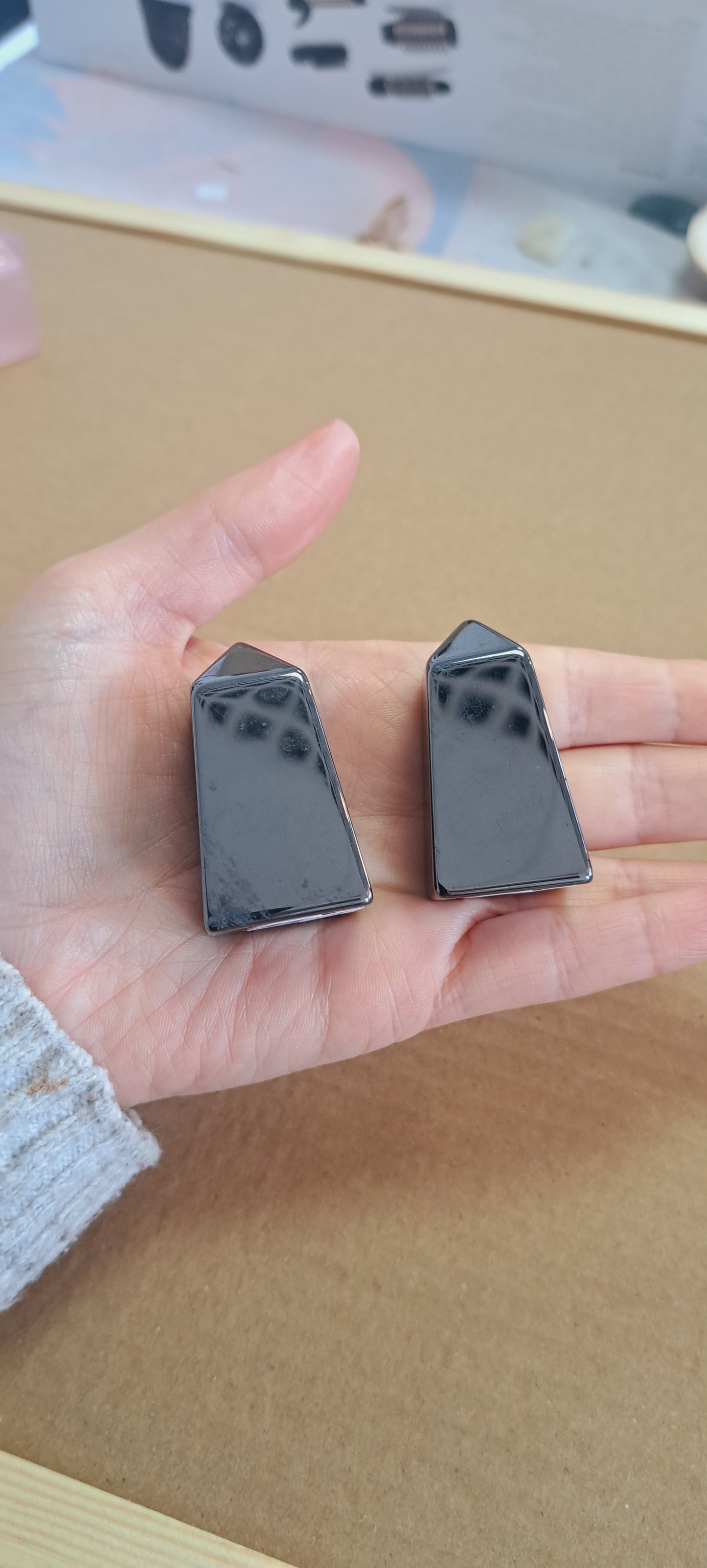 High quality hematite point