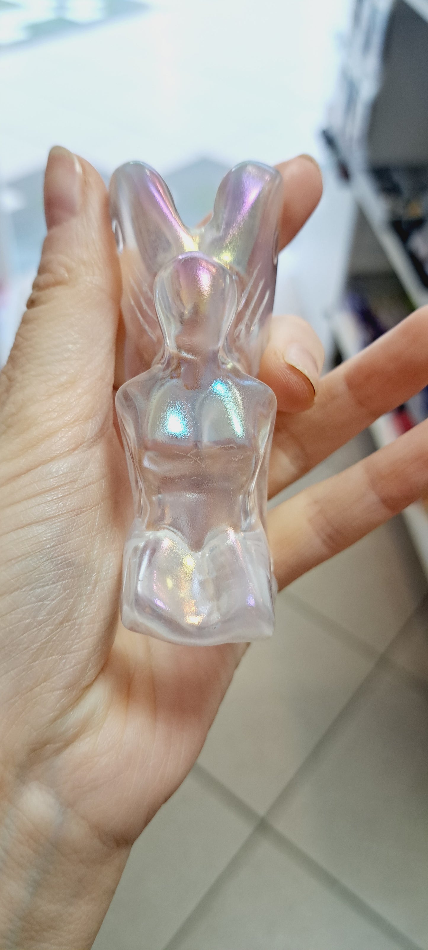Aura quartz fairy