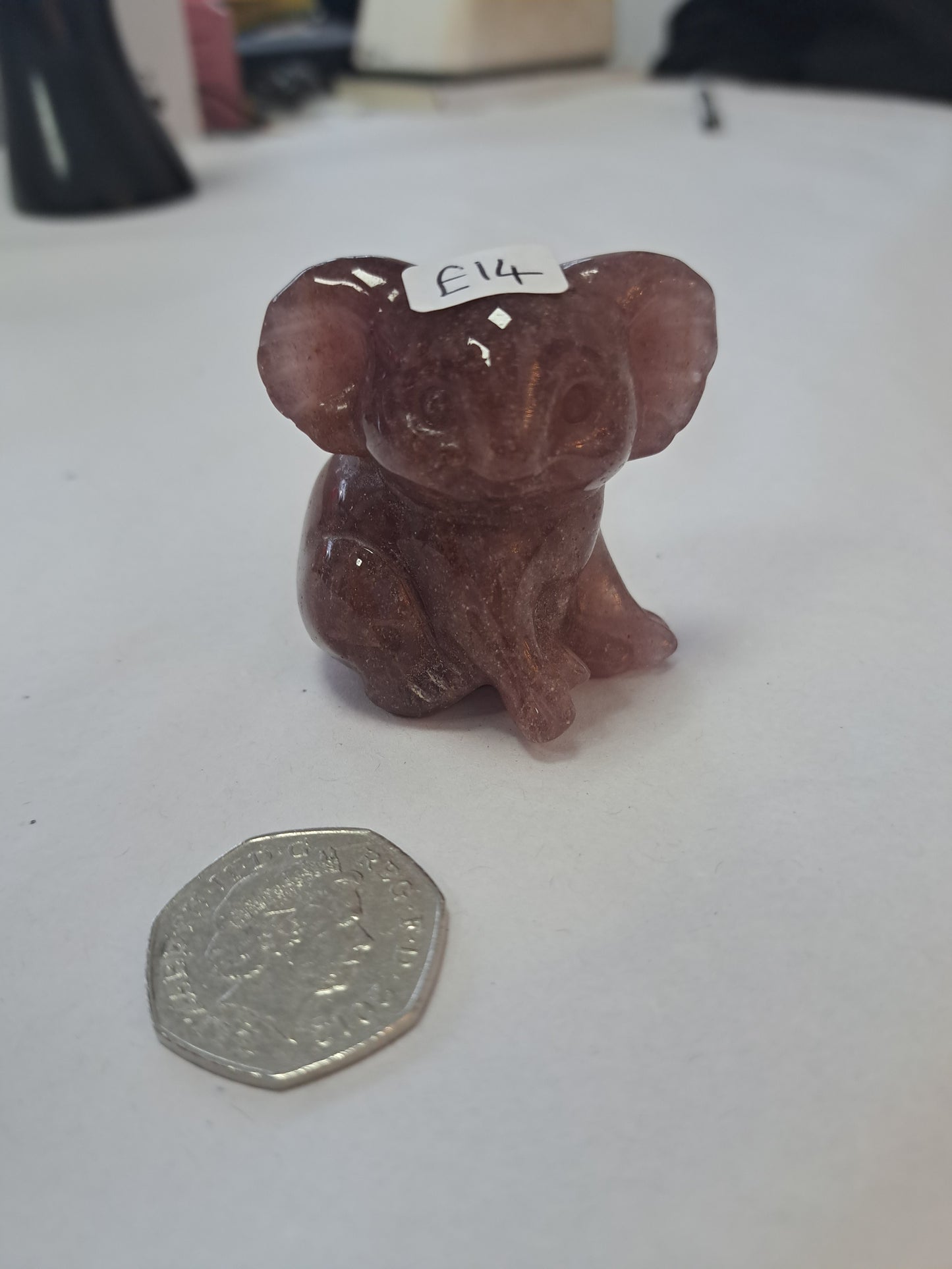Strawberry quartz koala