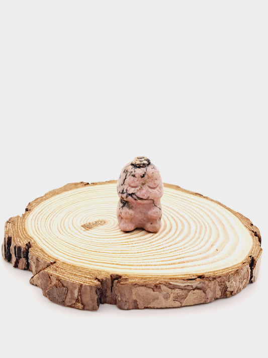 Rhodonite mini Dinosaur