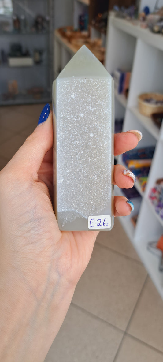 Sparkly Natural Agate