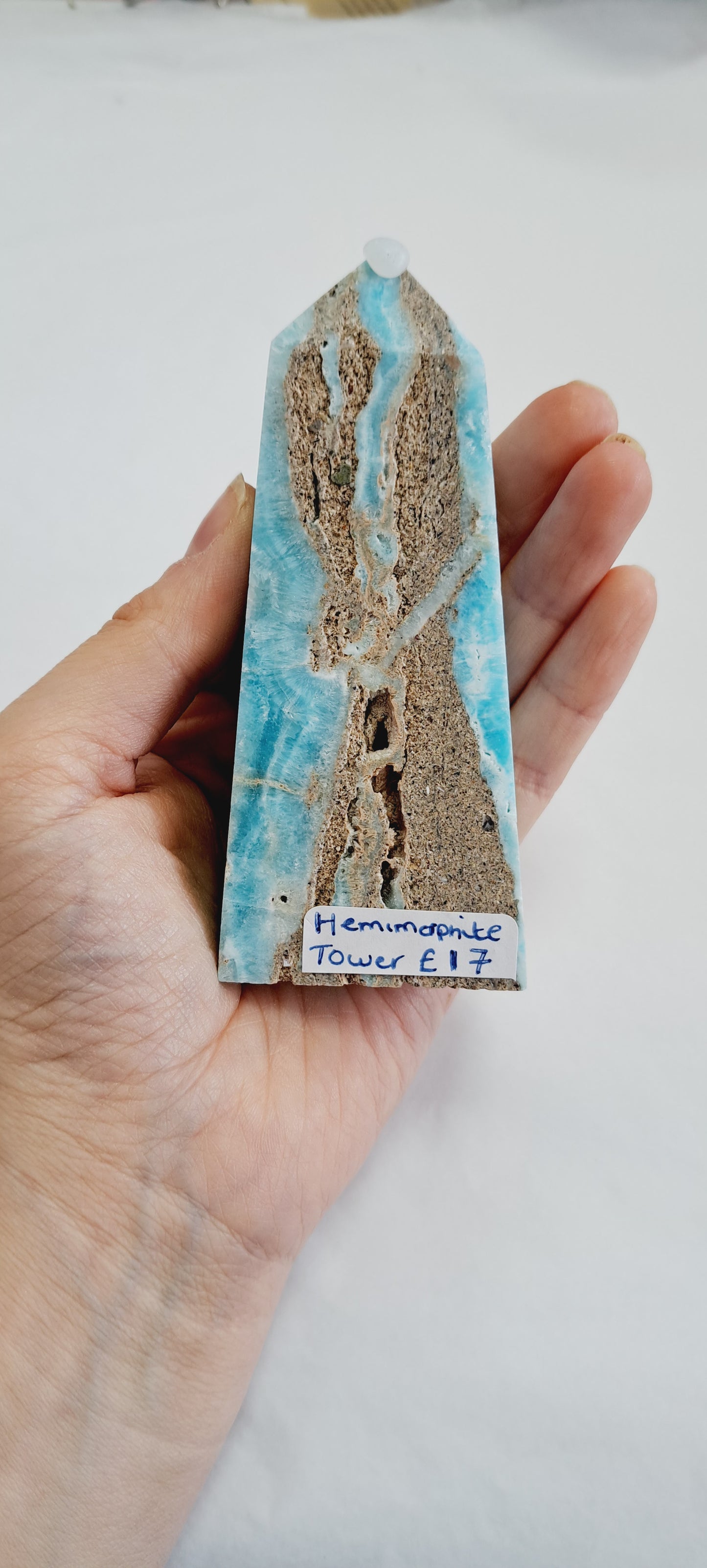 Hemimorphite tower