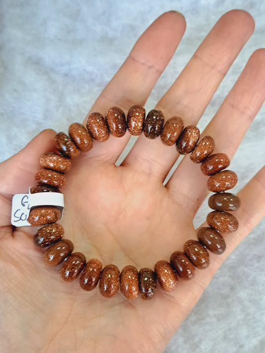 Red goldstone bracelet