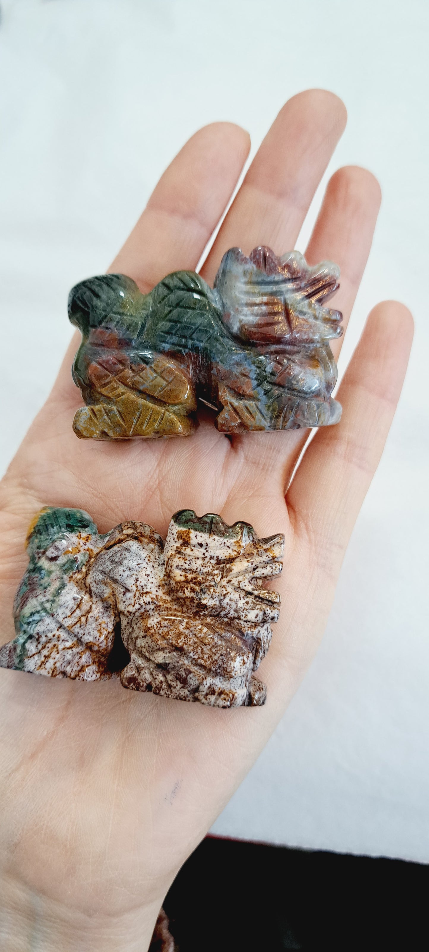 Ocean jasper Chinease dragon