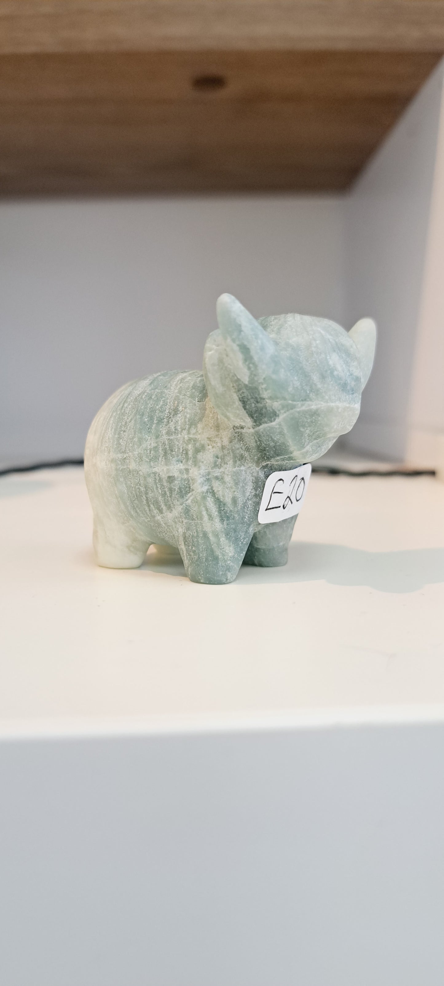 Carrabien calcite highland cow