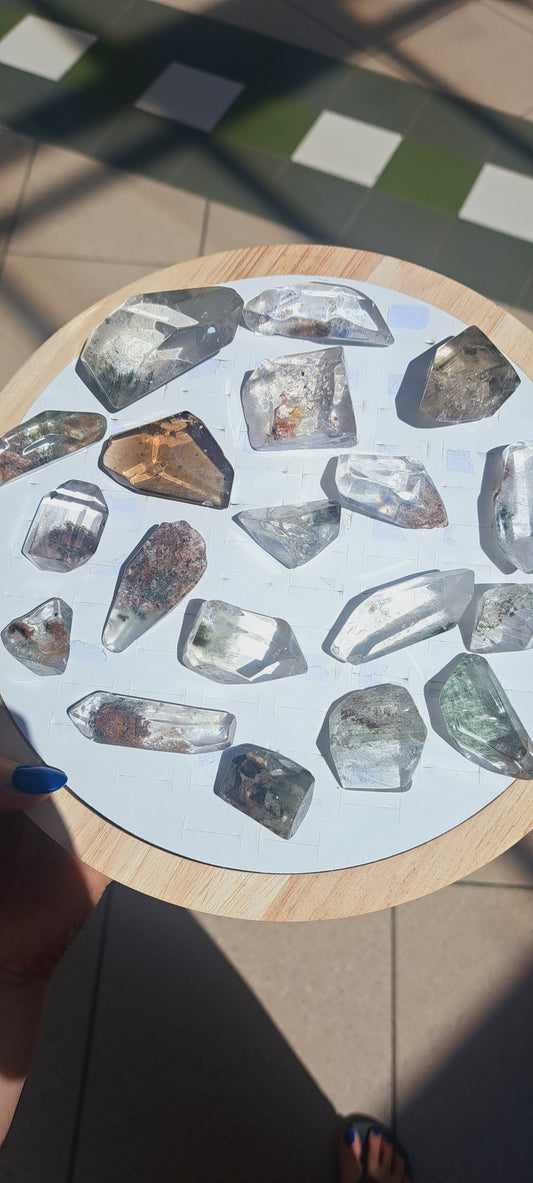 Medium garden quartz freeform