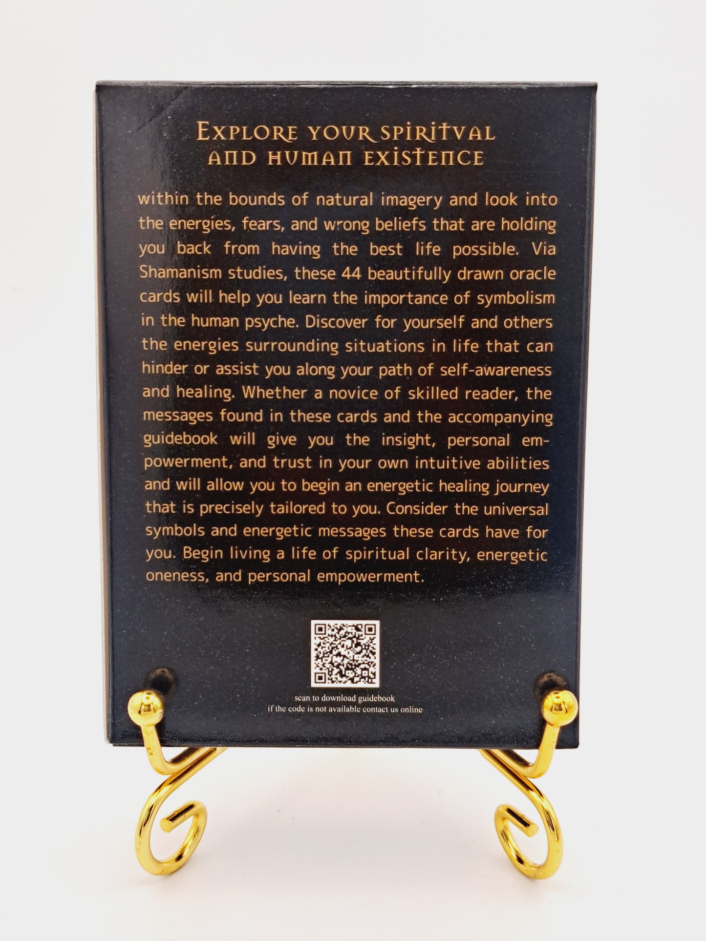 Shamanic healing oracle cards