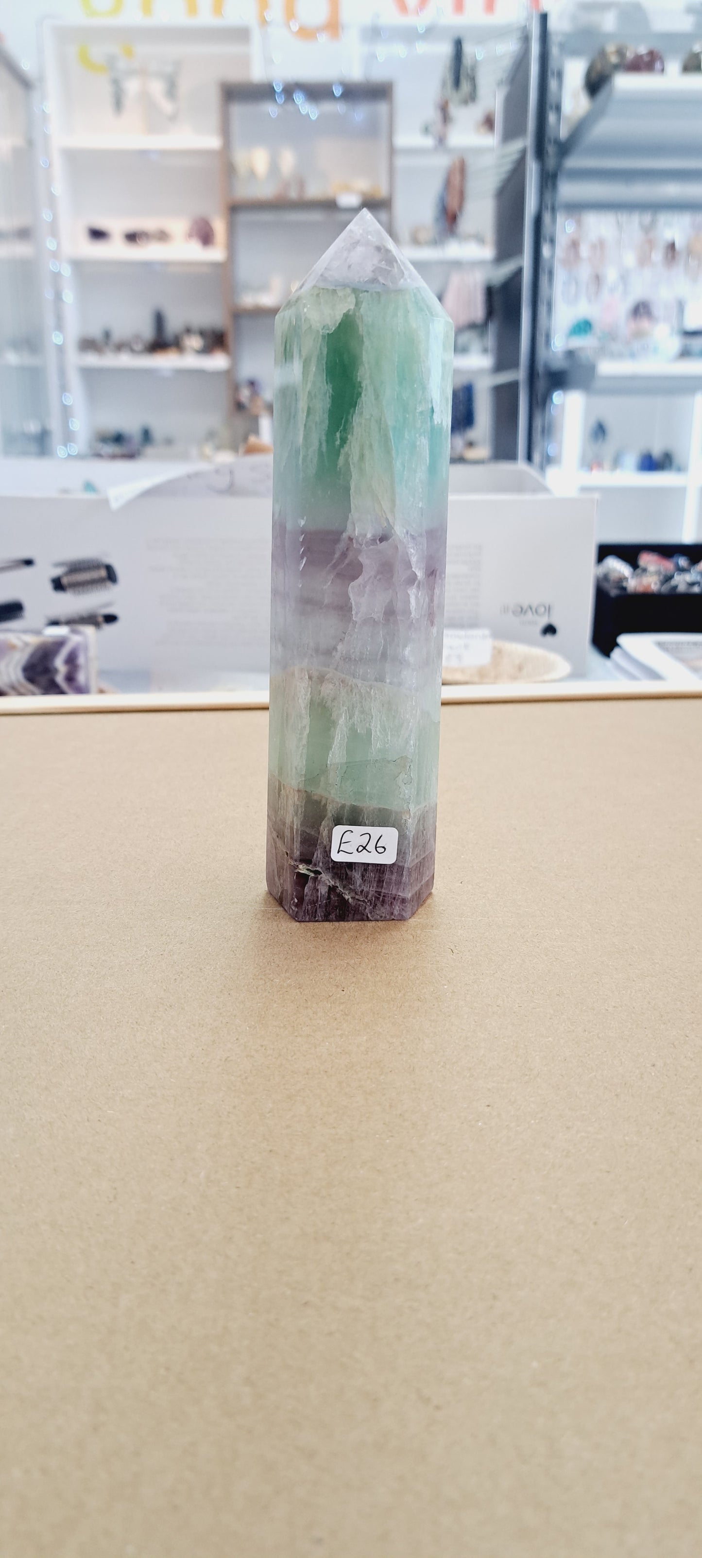 Feather Fluorite tower