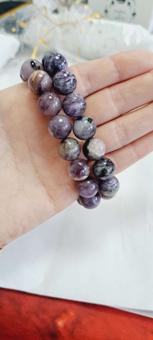 Russian charoite bracelet