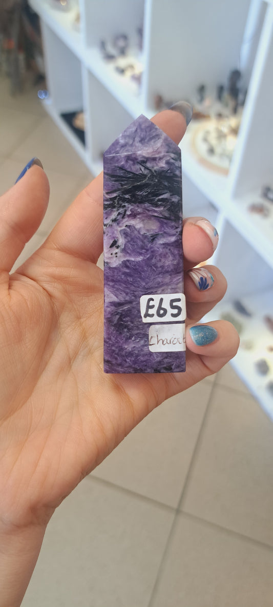 Russian charoite tower