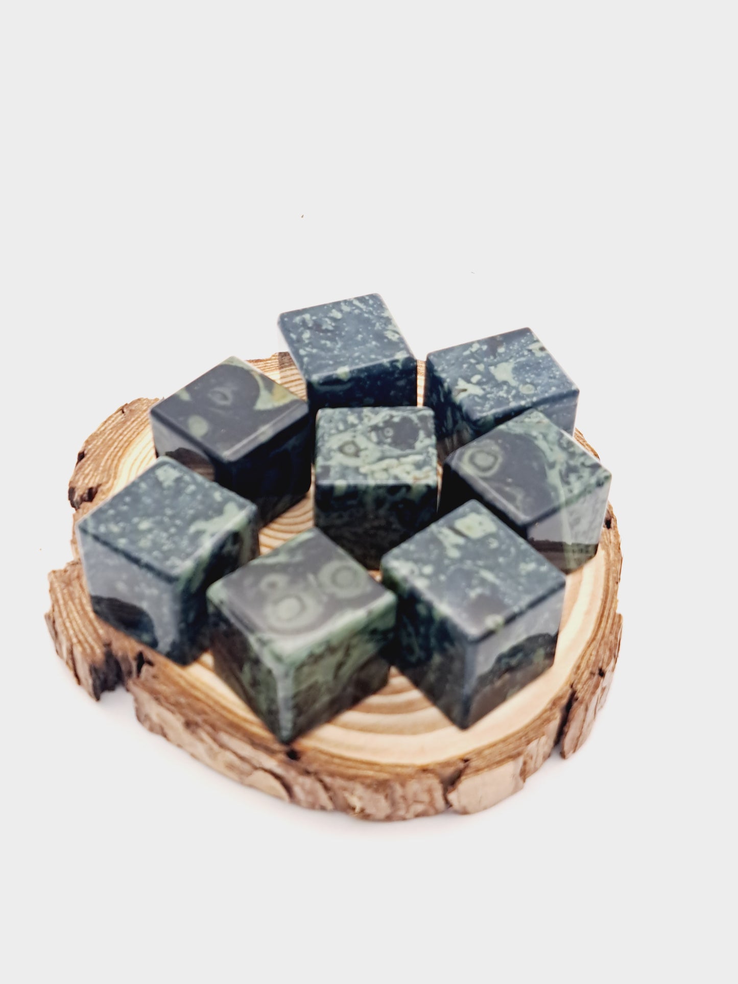 Kambaba jasper cube