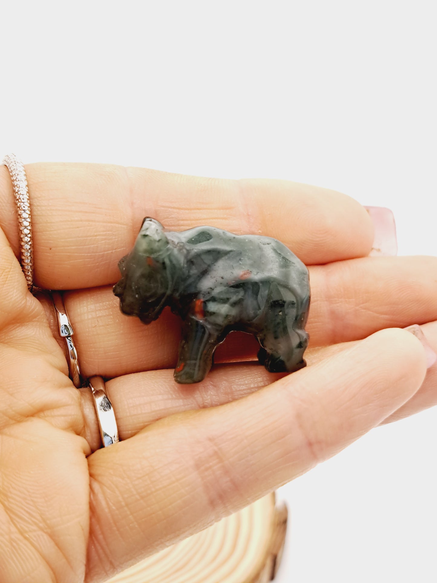 African bloodstone rino