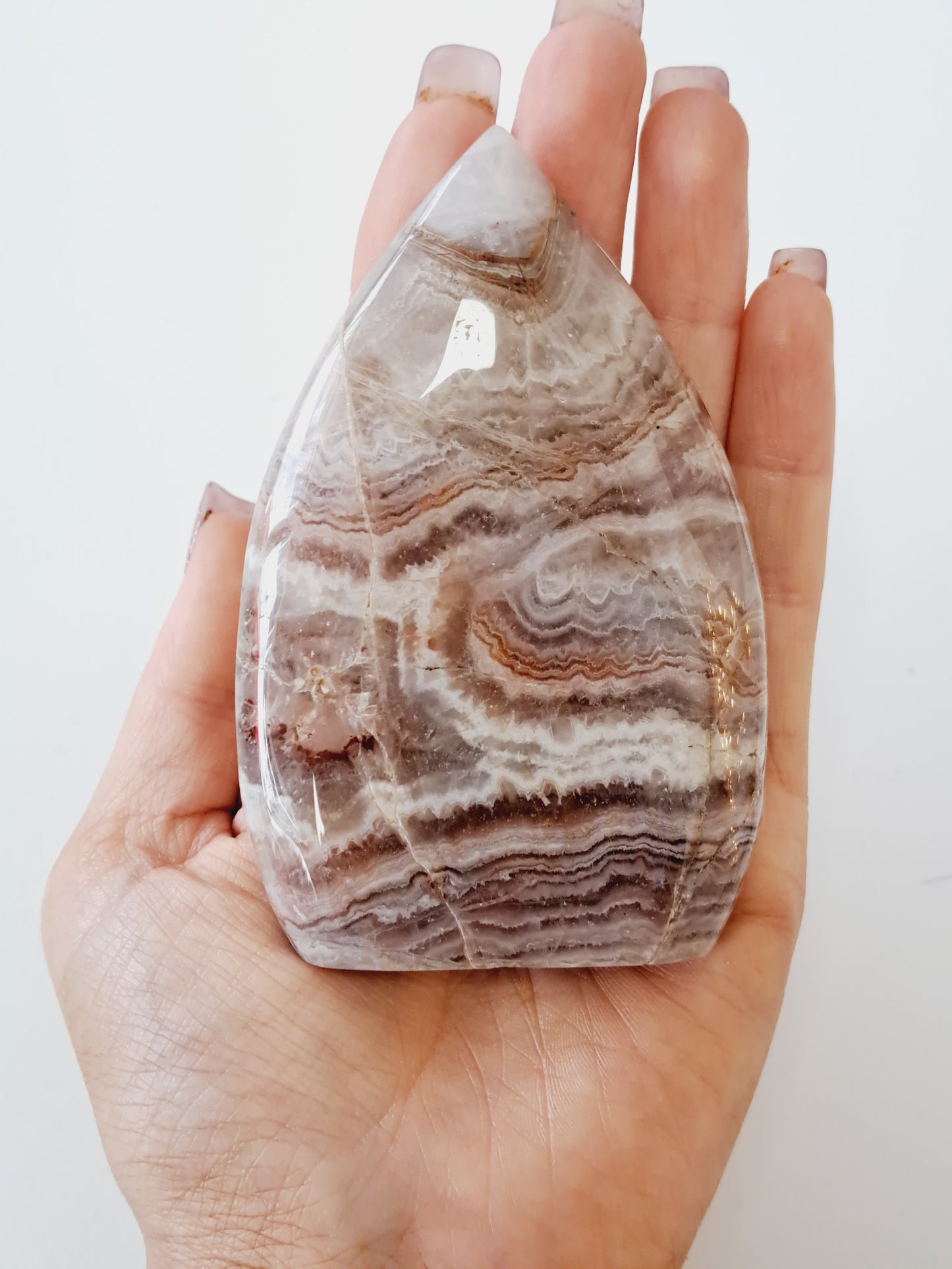 Pink & purple amethyst freeform