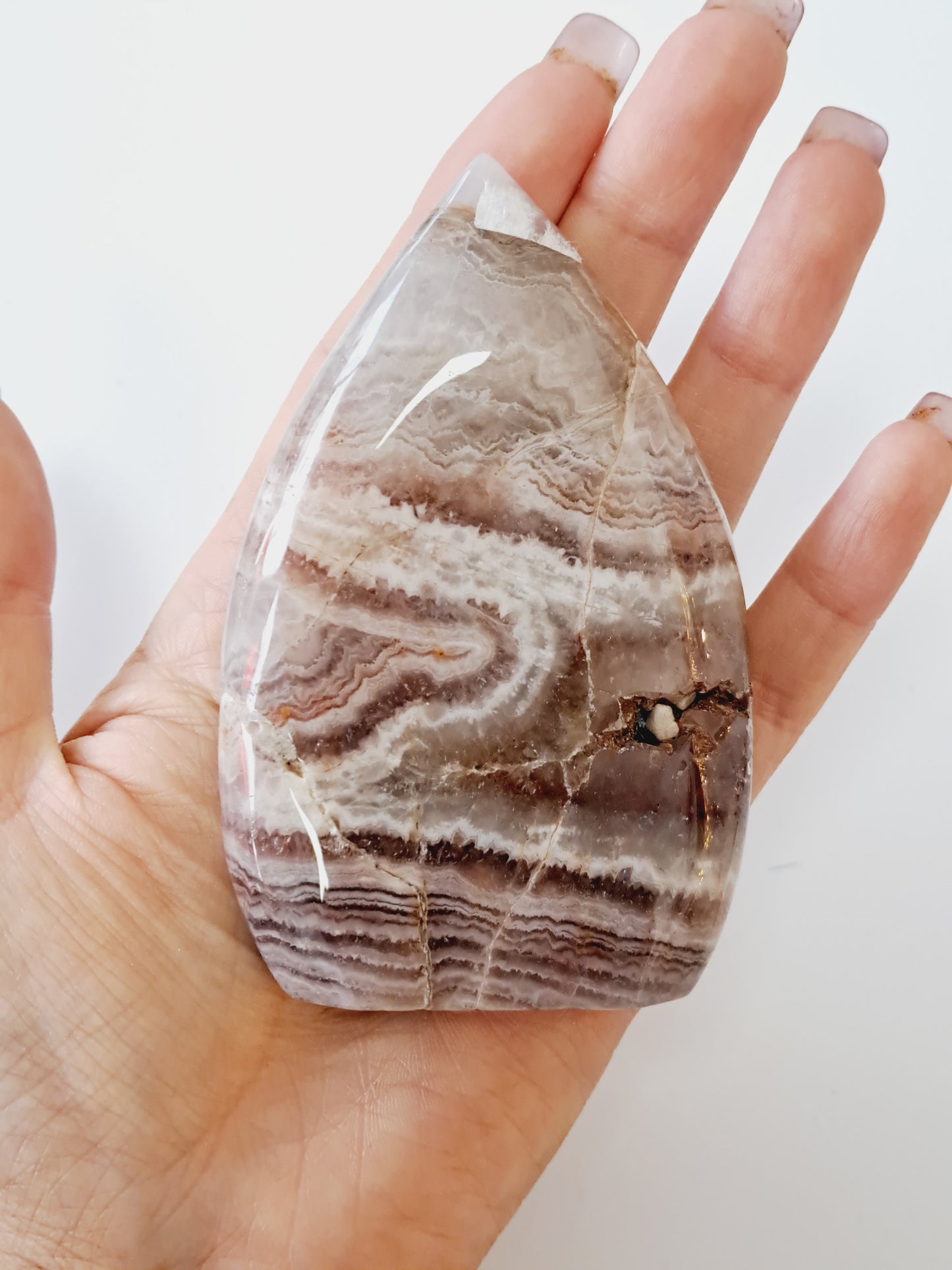 Pink & purple amethyst freeform