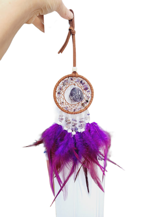 Purple dream catcher