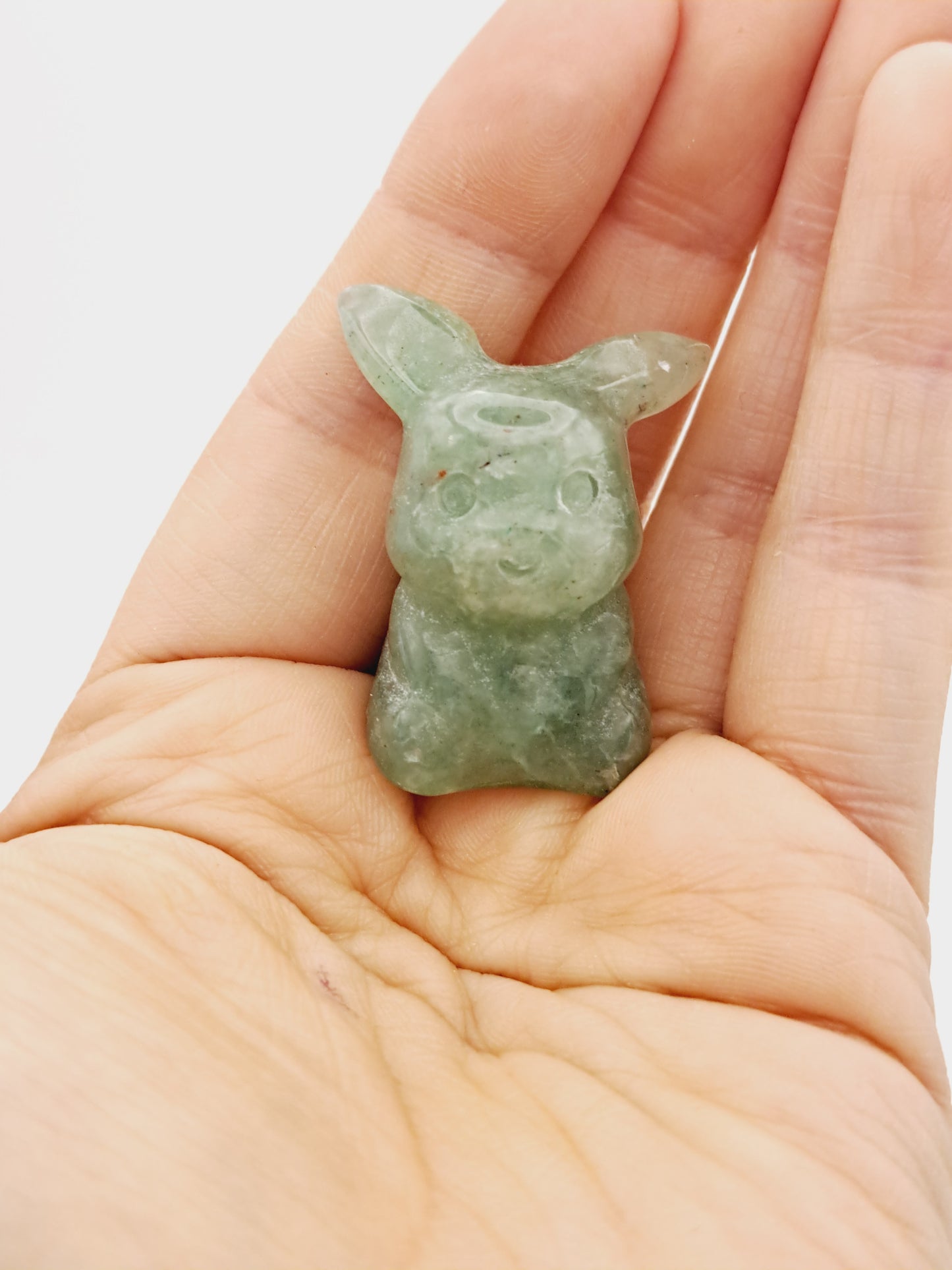 Green strawberry quartz picachu