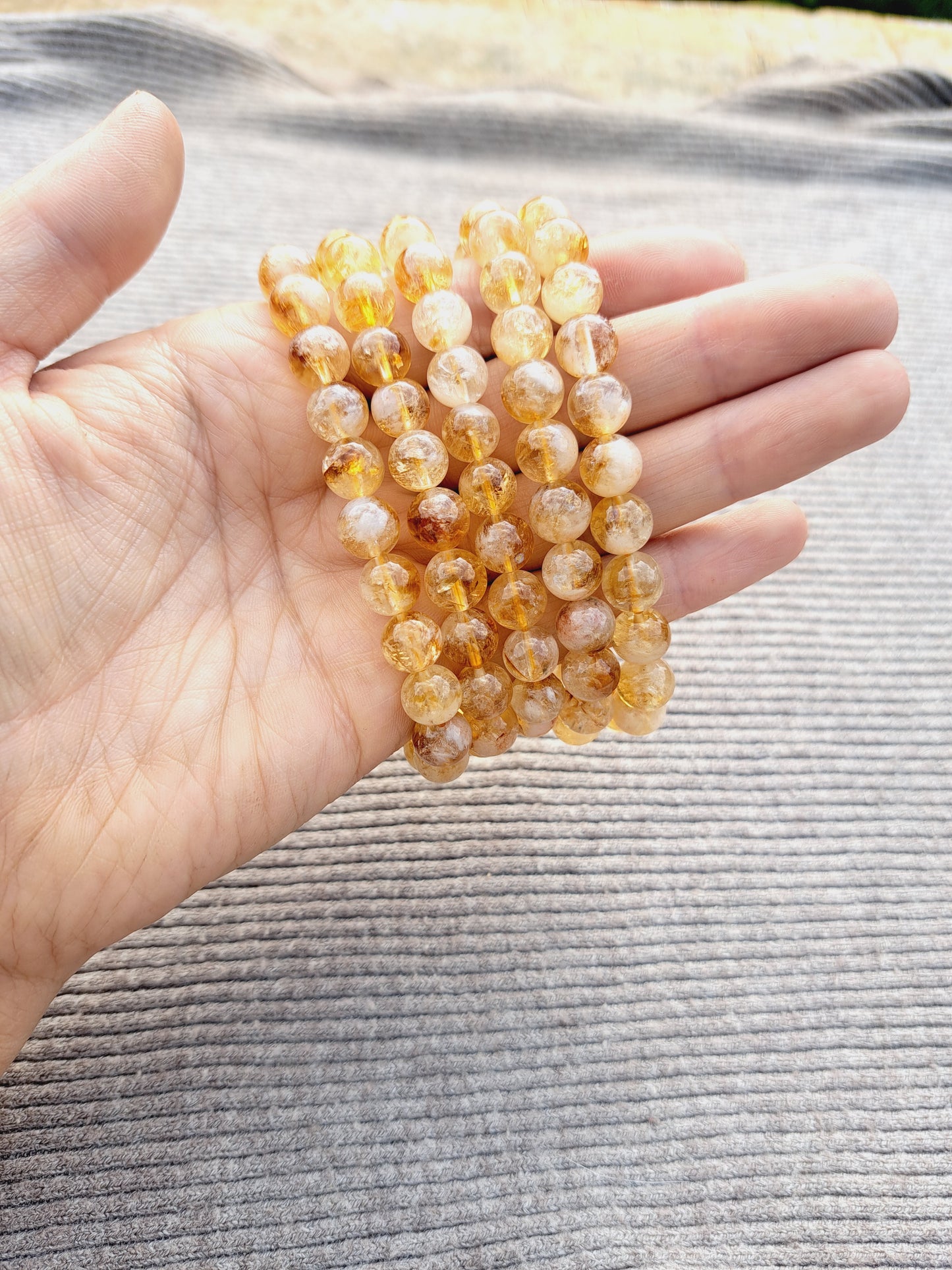 Citrine bracelet