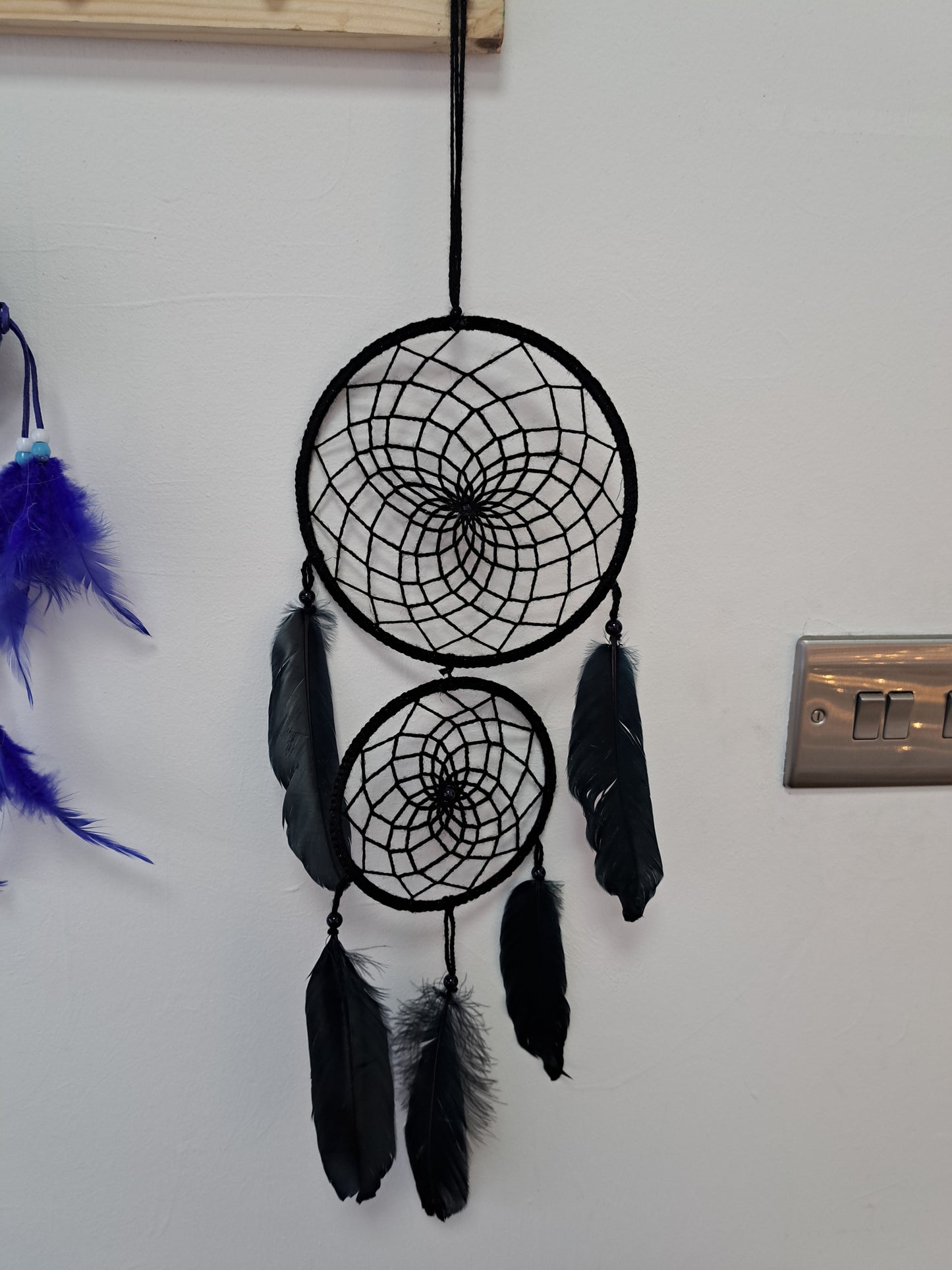 Large black dreamcatcher