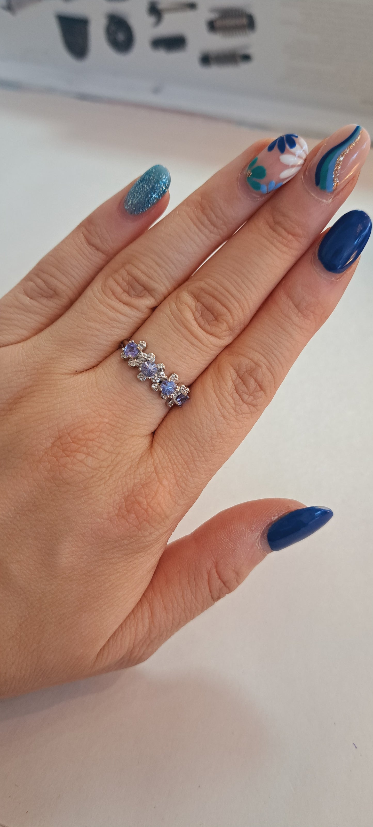 Tanzanite ring