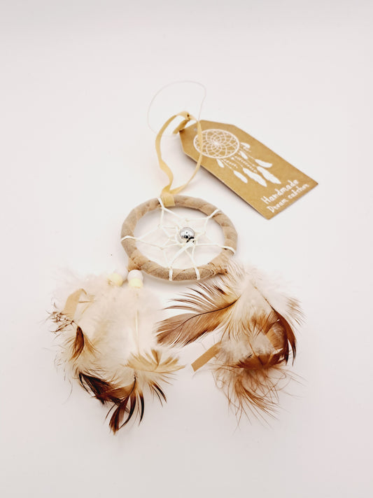 Mini beige dreamcatcher