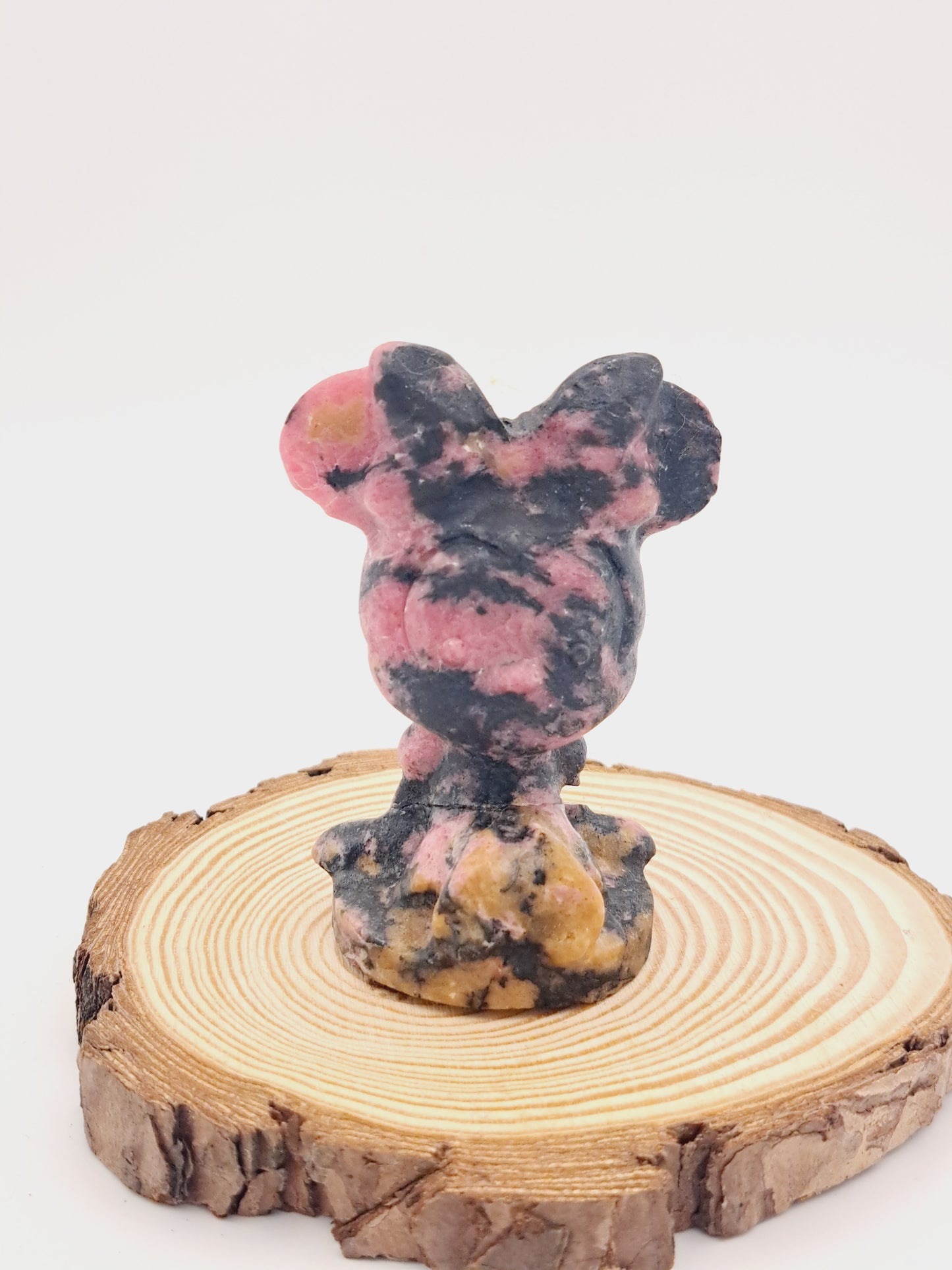 Large rhodonite mini mouse