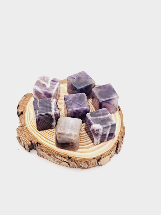 Amethyst cube