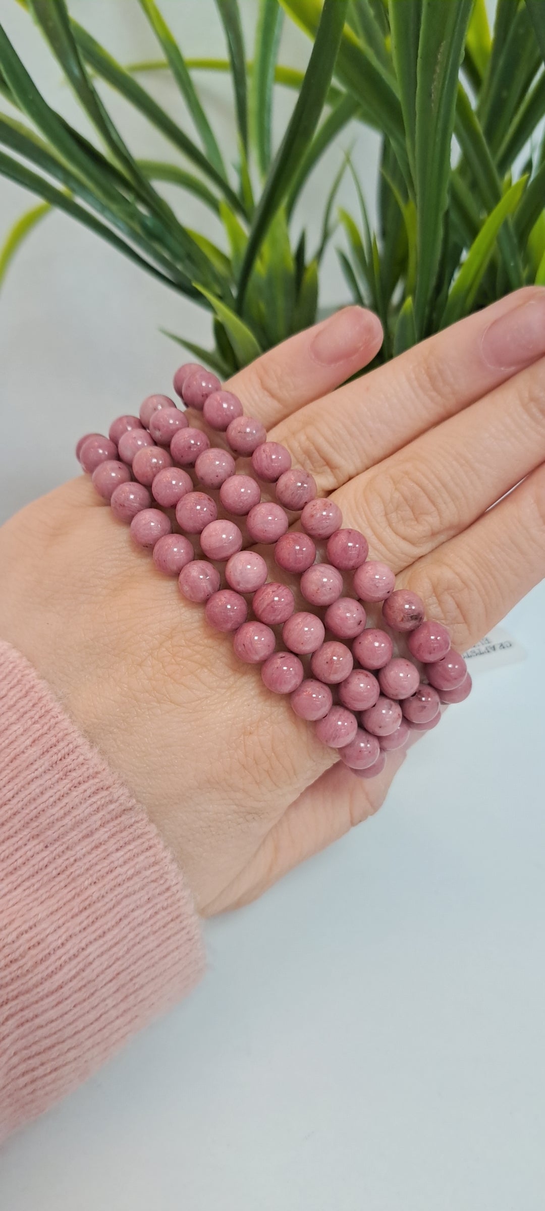 6mm Rhodonite