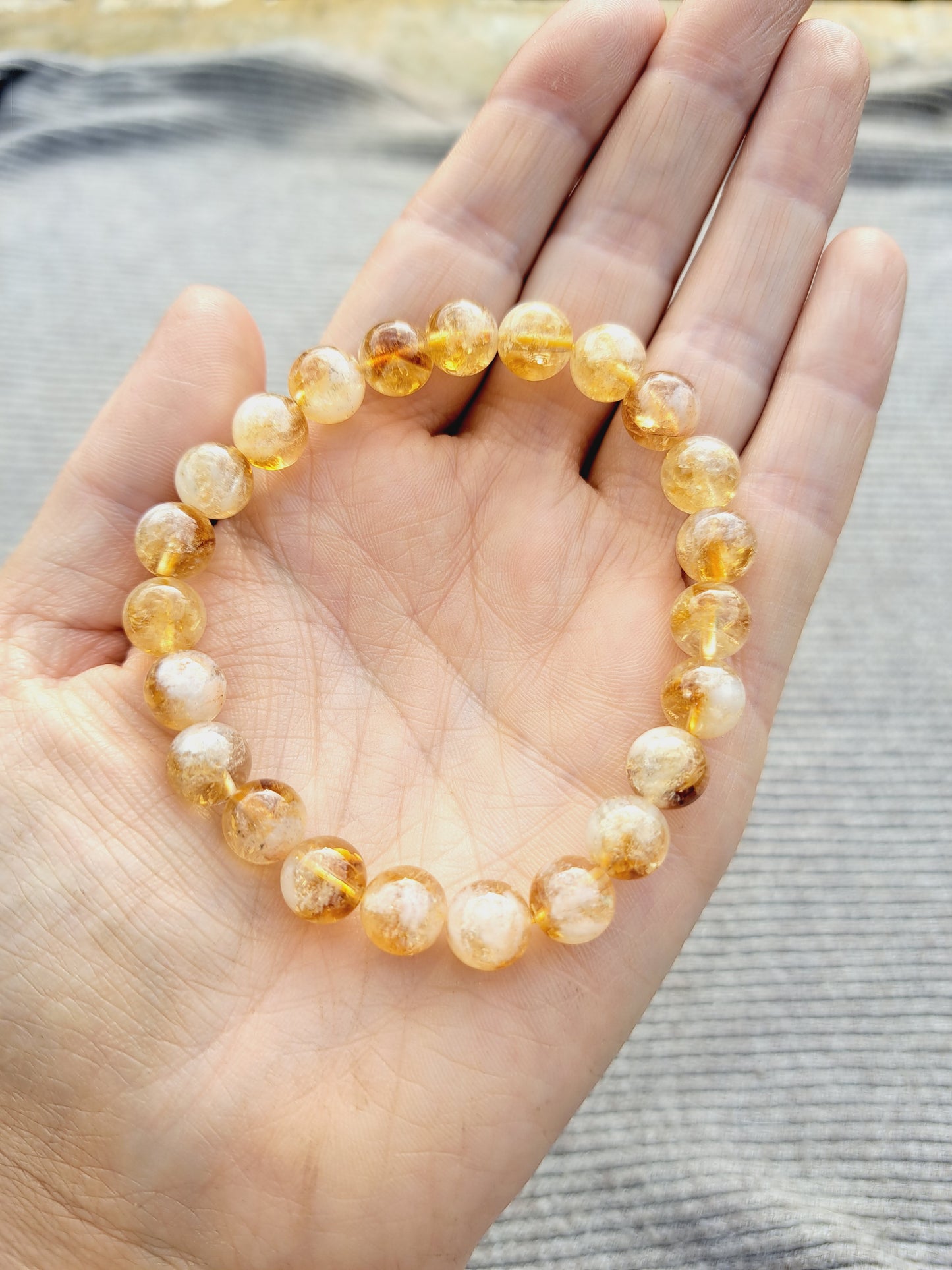 Citrine bracelet