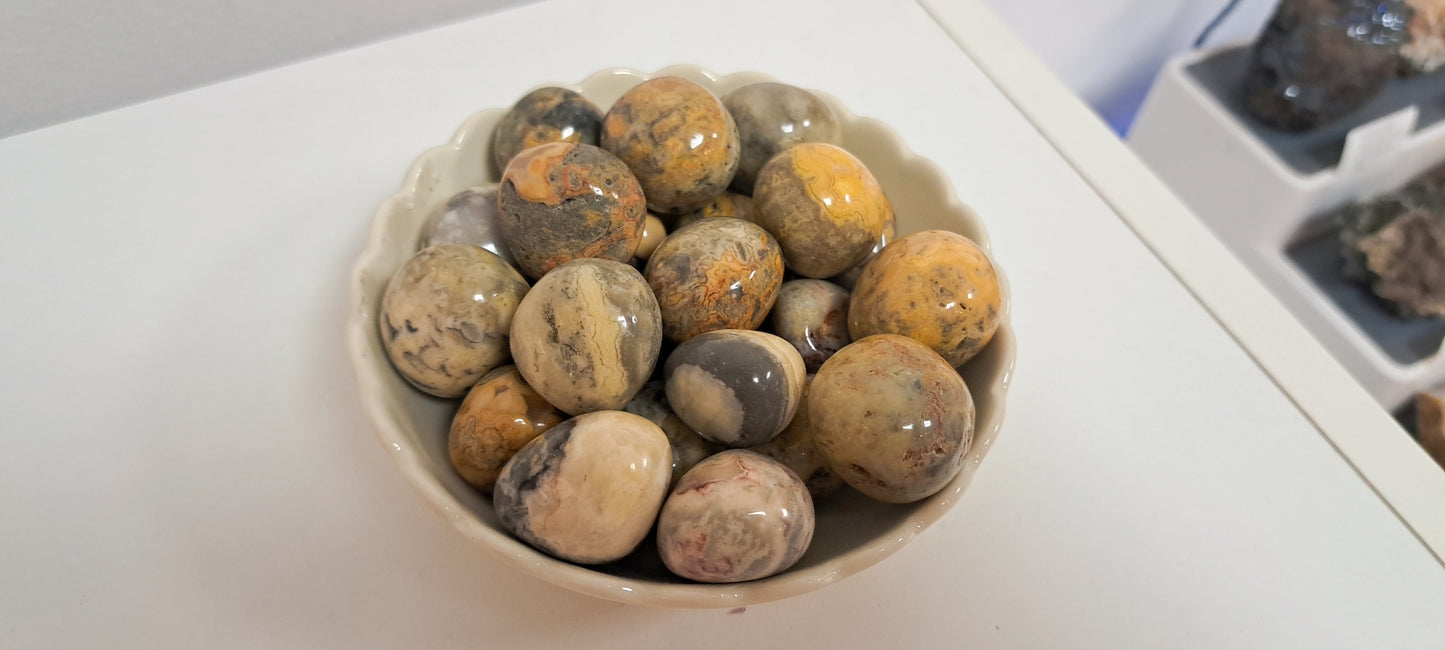 Crazy Lace Agate Tumble