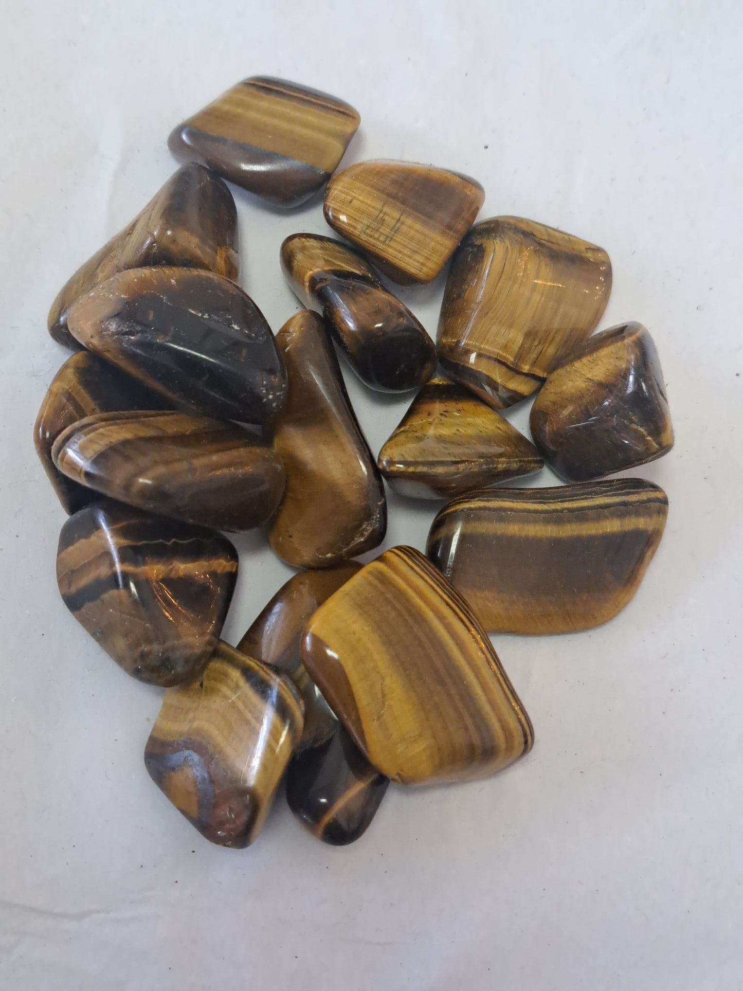 Tigers eye tumbles