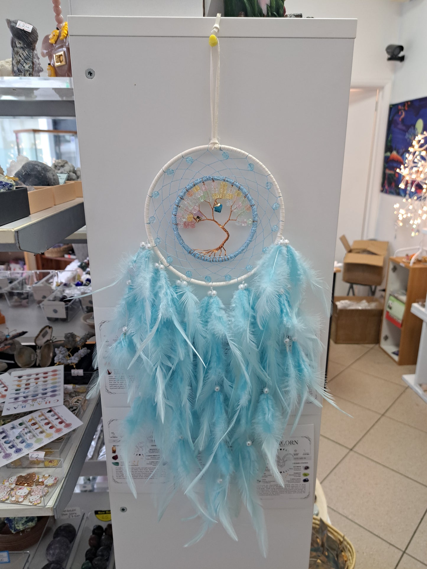 Light Blue Dreamcatcher