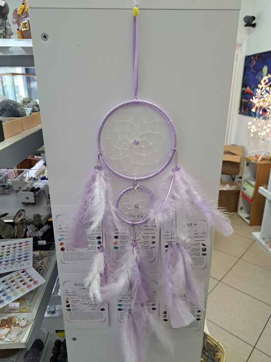 Purple dreamcatcher