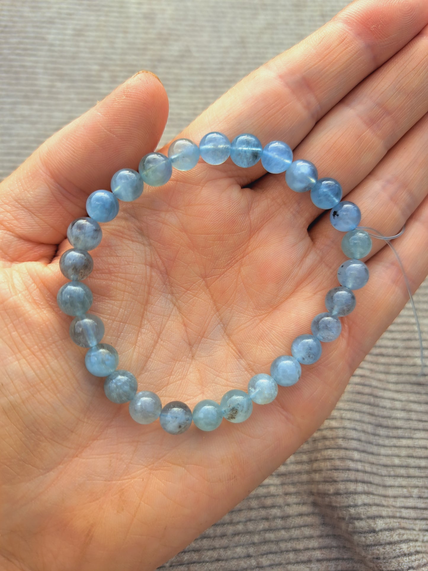 Aquamarine bracelet